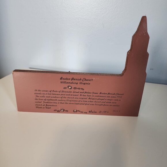 Bruton Parish Church Williamsburg Virginia 1992 - Picture 6 of 7